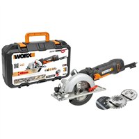 Scie circulaire WorxSaw XL 500W Worx | WX439 | Disque de 1200mm | Système d'aspiration intégré | Réglage rapide de la profondeur