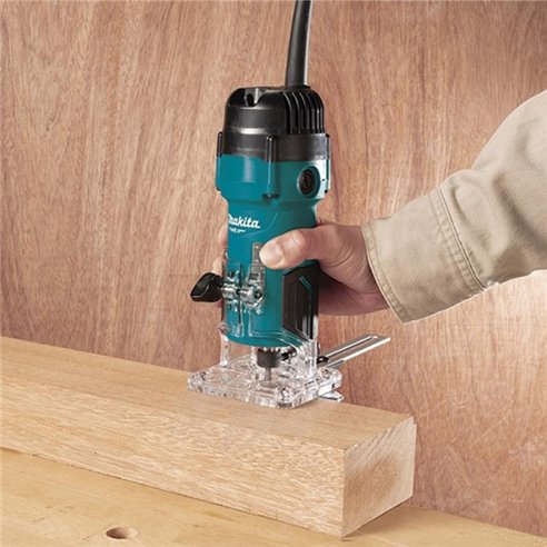 Défonceuse Makita M3702B - 530 W, 35000 tr/min, double isolation, démarrage en douceur