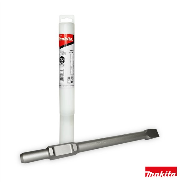 Ciseau pour Marteau Démolisseur 30 x 400 mm Makita D-15300 - Insertion Hexagonale 30 mm