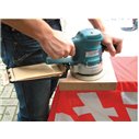 Ponceuse orbitale Makita BO6030 - 310 W, 150 mm, faible vibration et vitesse variable