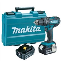 Perceuse combinée 18V Makita DHP482RME - 62 Nm - lumière LED - 21 réglages de couple
