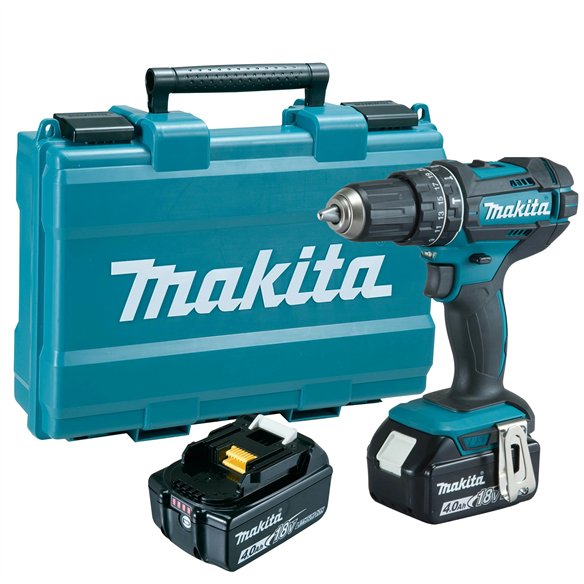 Perceuse combinée 18V Makita DHP482RME - 62 Nm - lumière LED - 21 réglages de couple