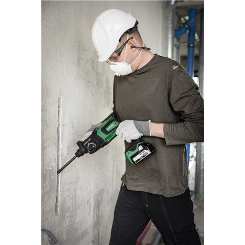 Marteau Combiné Hikoki DH18DPCWPZ Brushless SDS-PLUS avec 2 Batteries 18V 5Ah, Chargeur et Mallette