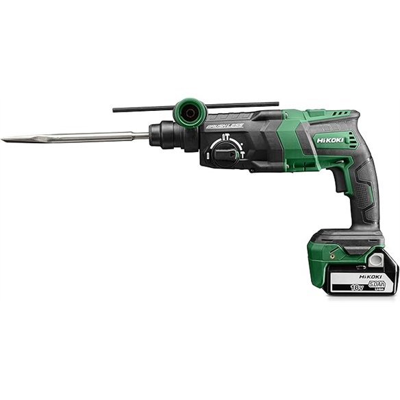 Marteau Combiné Hikoki DH18DPCWPZ Brushless SDS-PLUS avec 2 Batteries 18V 5Ah, Chargeur et Mallette
