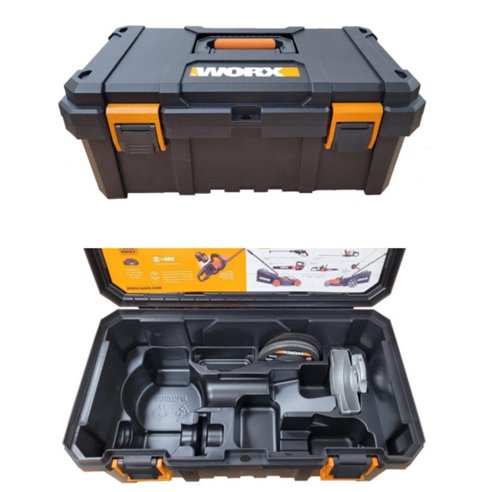 Coffret pour meuleuse Worx avec 6 disques et protecteur