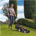 WORX WG730E | Tondeuse à gazon à batterie 20VMáx. 4Ah | Stockage facile et grande autonomie | PowerShare | moteur sans balais | 