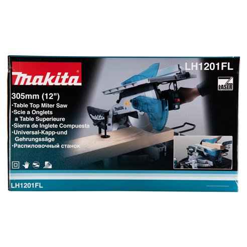 Scie à onglet et sur table Makita LH1201FL | 1650 W | Lame 305 mm