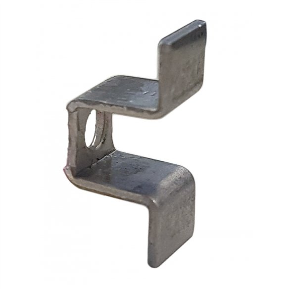 Grapa de Arranque 15 mm Para Aplacado Fachada | Con Taco y Tornillo Inox | Caja 100 u.