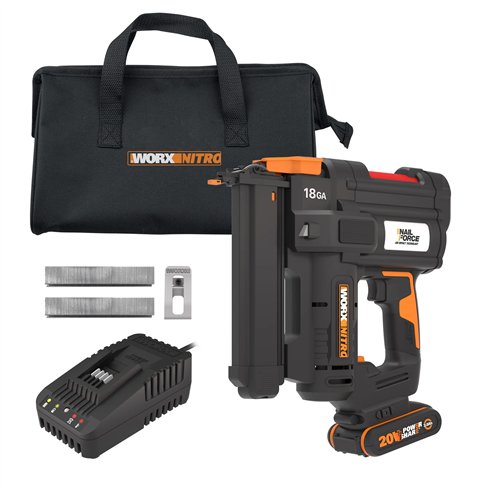 Agrafeuse Worx Batterie 20V WX844 | Avec Batterie 2Ah et Chargeur