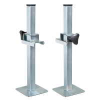 Jeu de 2 Supports de Règle Réglables Cortag