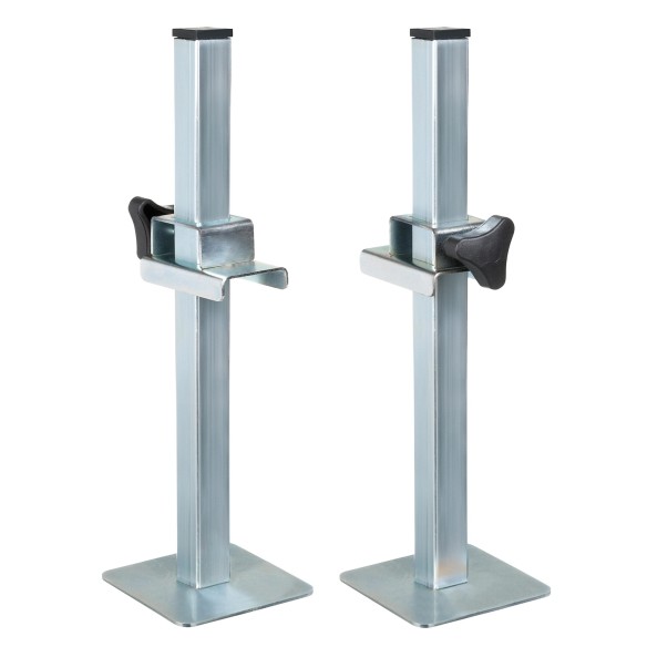 Jeu de 2 Supports de Règle Réglables Cortag