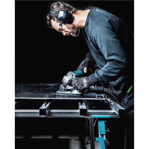 Table de travail en aluminium Bihui LFWB | Idéale pour la céramique grand format