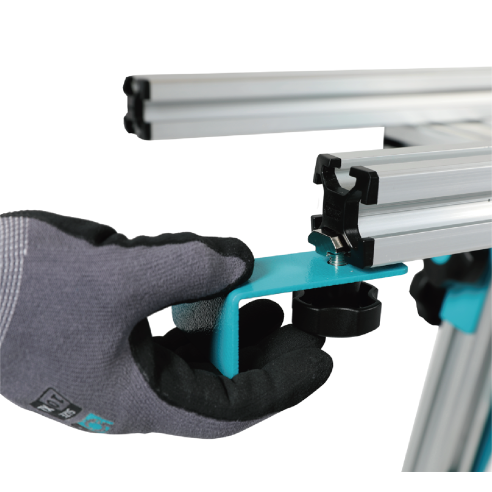 Table de travail en aluminium Bihui LFWB | Idéale pour la céramique grand format