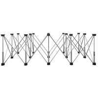 Table de travail en aluminium pliable Bihui LFFT | Idéale pour la céramique grand format 2