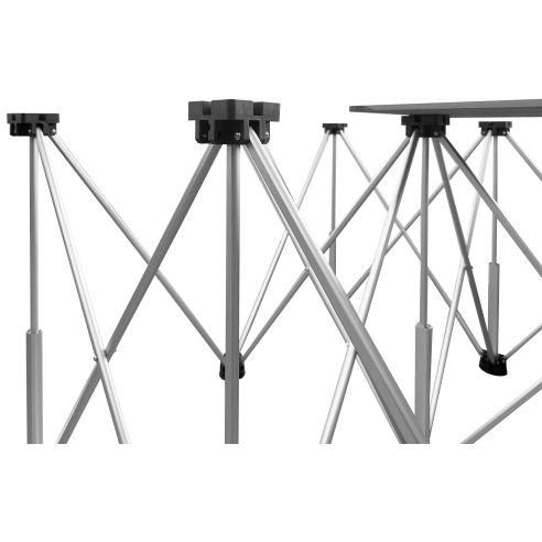 Table de travail en aluminium pliable Bihui LFFT | Idéale pour la céramique grand format