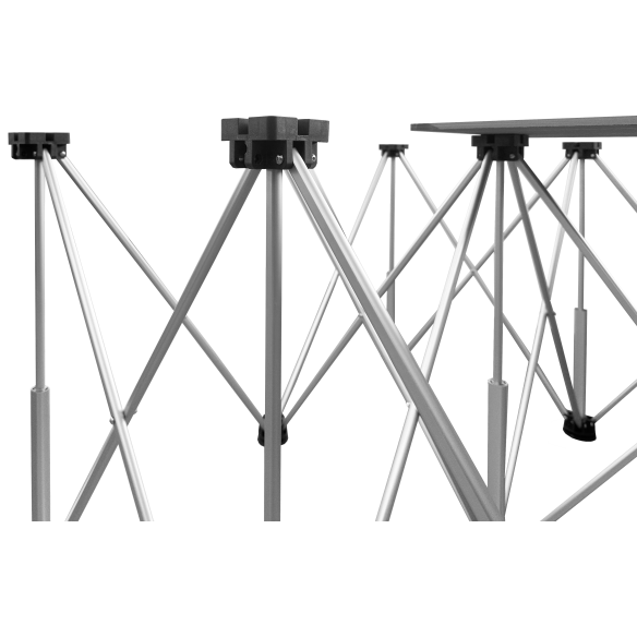 Table de travail en aluminium pliable Bihui LFFT | Idéale pour la céramique grand format