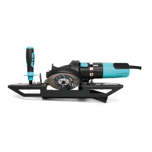 Scie à onglets pour carrelages | Système pour réaliser des onglets sur carrelages | Meuleuse incluse