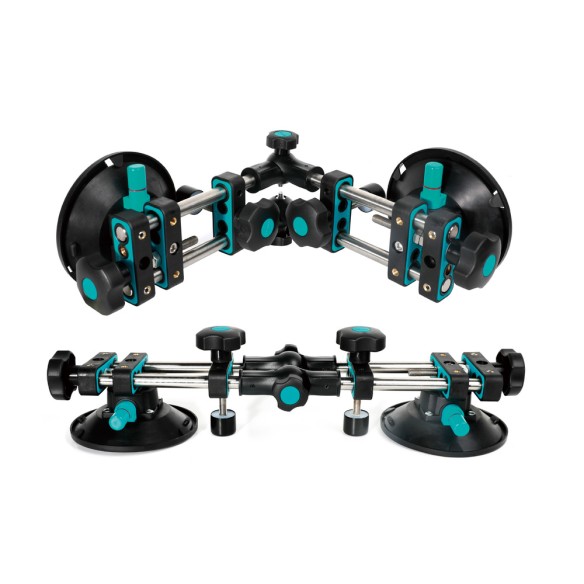 VENTOUSE DOUBLE TÉLESCOPIQUE PREMIUM P/ANGLES