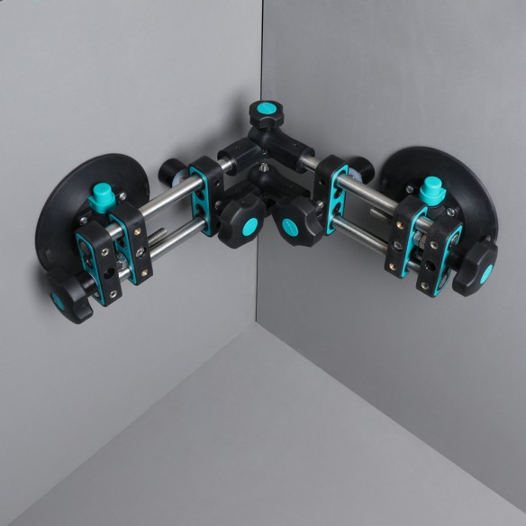 VENTOUSE DOUBLE TÉLESCOPIQUE PREMIUM P/ANGLES
