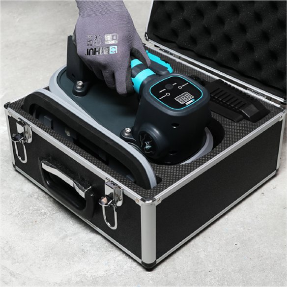 Ventouse à vide avec batterie BIHUI LFBSL automatique | Jusqu’à 170 kg | Inclut batterie 21 V 2 Ah