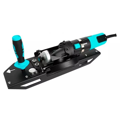 Scie à onglets pour carrelages | Système pour réaliser des onglets sur carrelages | Meuleuse incluse