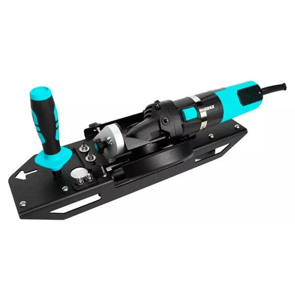 Scie à onglets pour carrelages | Système pour réaliser des onglets sur carrelages | Meuleuse incluse