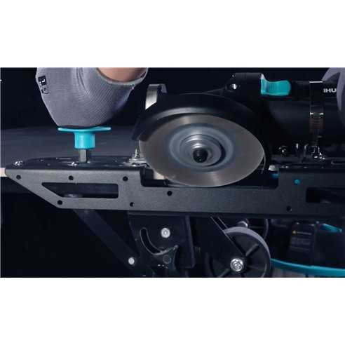 Scie à onglets pour carrelages | Système pour réaliser des onglets sur carrelages | Meuleuse incluse