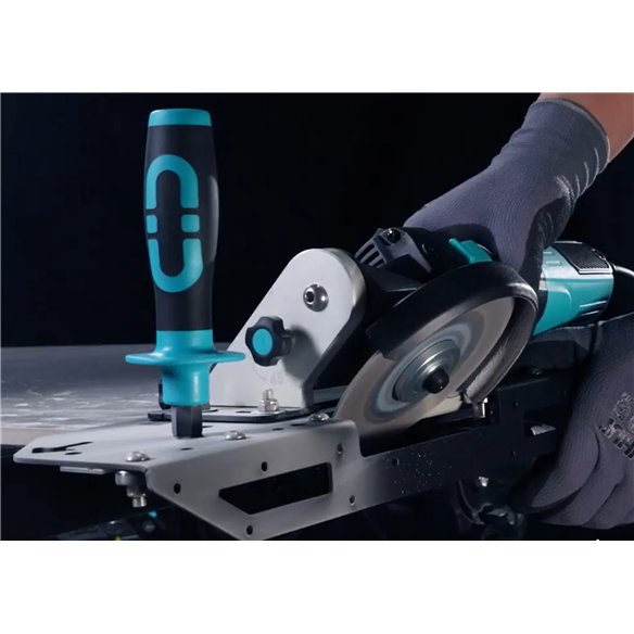 Scie à onglets pour carrelages | Système pour réaliser des onglets sur carrelages | Meuleuse incluse