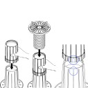 Casquillo Extensión Plots Peygran BSP 100 mm | 55 unidades