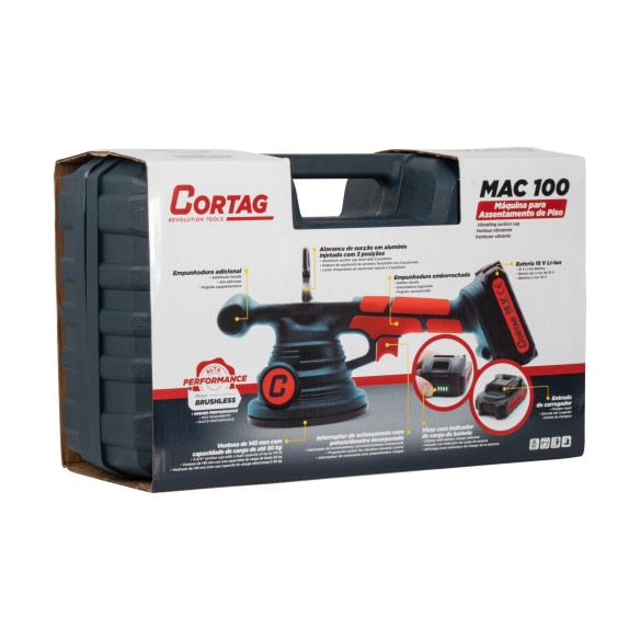 Ventosa Vibratoria MAC – 100  |  Cortag