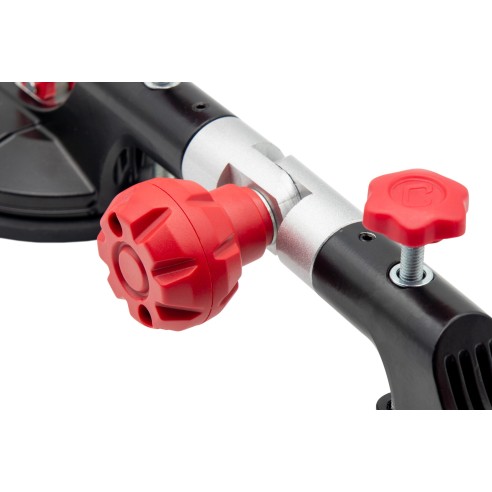 Ventouse Double Articulée Cortag | Jusqu’à 100 kg | Corps Aluminium Injecté | Nivelage de Sols et Revêtements