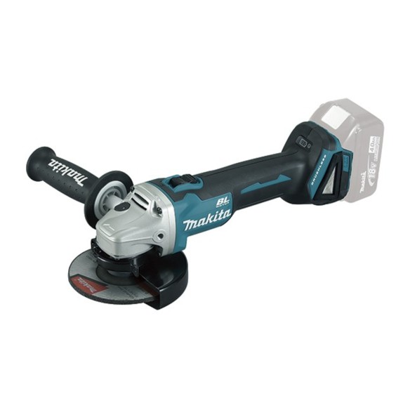 Mini meuleuse Makita DGA504Z - 125 mm - 18V - Moteur sans balais, démarrage en douceur - Sans batterie ni chargeur ni maletín