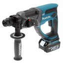 Marteau léger Makita DHR202RTJ 18V - 2,0 J - 20 mm perçage béton - 2 batteries 5,0 Ah