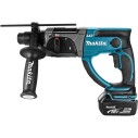 Marteau léger Makita DHR202RTJ 18V - 2,0 J - 20 mm perçage béton - 2 batteries 5,0 Ah
