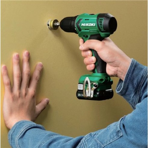 Perceuse combinée 12V Hikoki DV12DA - Compacte et légère - 38 Nm - Avec 2 batteries et Coffret