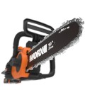 Worx WG322E.1 – Tronçonneuse à batterie 20V, lame 25 cm, tension automatique de chaîne, inclut batterie et chargeur.