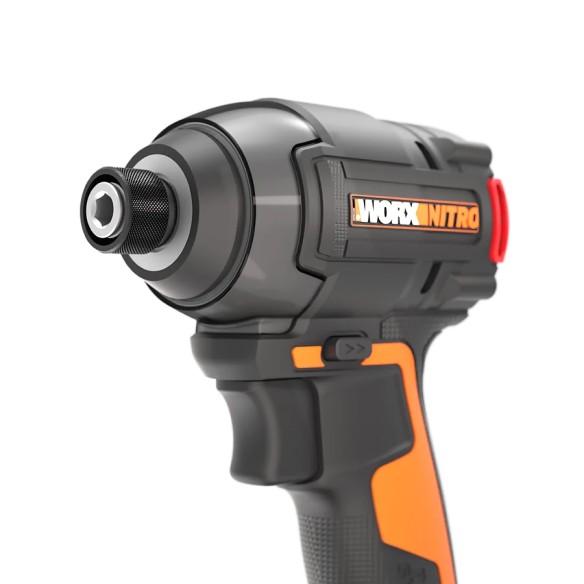 Worx WX265 Nitro – Visseuse à chocs 20V, moteur sans balais, 200 Nm, avec 2 batteries 2,0Ah et chargeur