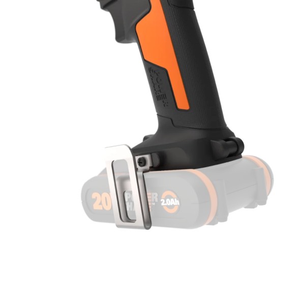 Worx WX370.9 – Perceuse à percussion sans-fil 20V PowerShare, porte-foret 13 mm, 2 vitesses, outil seul