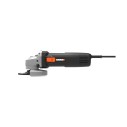 Worx WX717 – Meuleuse angulaire 750W, 115 mm, 11 000 rpm, inclut disque et manche supplémentaire.