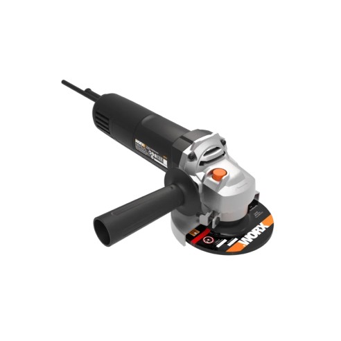 Worx WX717 – Meuleuse angulaire 750W, 115 mm, 11 000 rpm, inclut disque et manche supplémentaire.