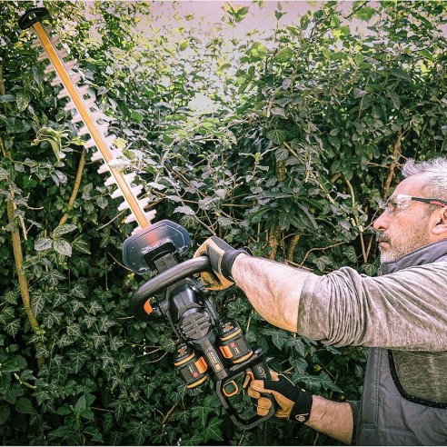 Taille-haies sans-fil Worx WG286E.9 Nitro 40V | Moteur sans balais | Outil seul