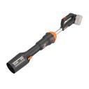 Worx WG585E – Souffleur 40V (2×20V) LeafJet, moteur sans balais, inclut 2 batteries 4,0Ah et chargeur.