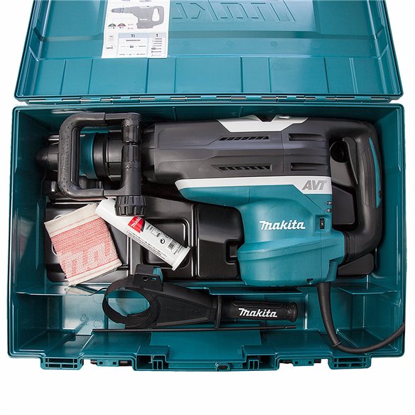 Marteau combiné Makita HR5212C - 1.510 W, SDS-MAX, 20 J d'énergie d'impact, technologie antivibrations