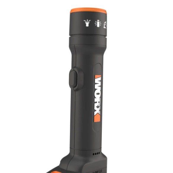 Worx WX027.9 – Lampe LED 4 fonctions 20V PowerShare, outil seul