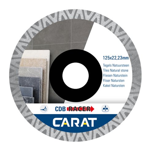 Disque Diamant Carat Racer pour Carrelage et Pierre | Coupe à Sec