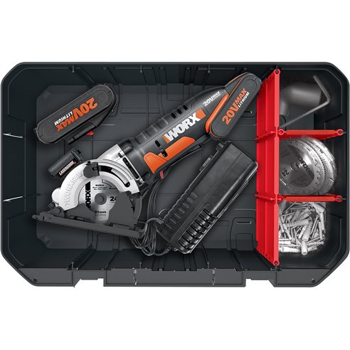 Coffret Modulaire pour Outils Worx WA0071 | Vide, sans outils
