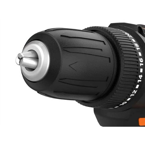 Perceuse Visseuse WORX WX100.9 | 20V PowerShare | 30 Nm | 10 mm | 2 vitesses | LED | sans batterie/chargeur