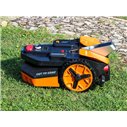 Robot tondeuse WORX WR206E | sans câble périmétral | 600 m² | caméra + IA | batterie 2,0 Ah + chargeur