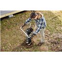 Tarière à batterie WORX WG865E | 40V (2x20V) | Brushless | Ø200 mm | 2 vit. + marche arrière | anti-recul | Avec batteries et ch