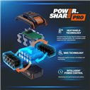 Batterie 20V WORX WA3645 | PowerShare Pro 5,0 Ah | indicateur de charge | BMS | protection 360°